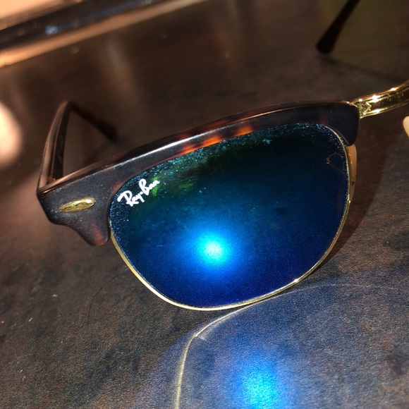 Blue Ray Ban Clubmasters - Picture 3 of 5